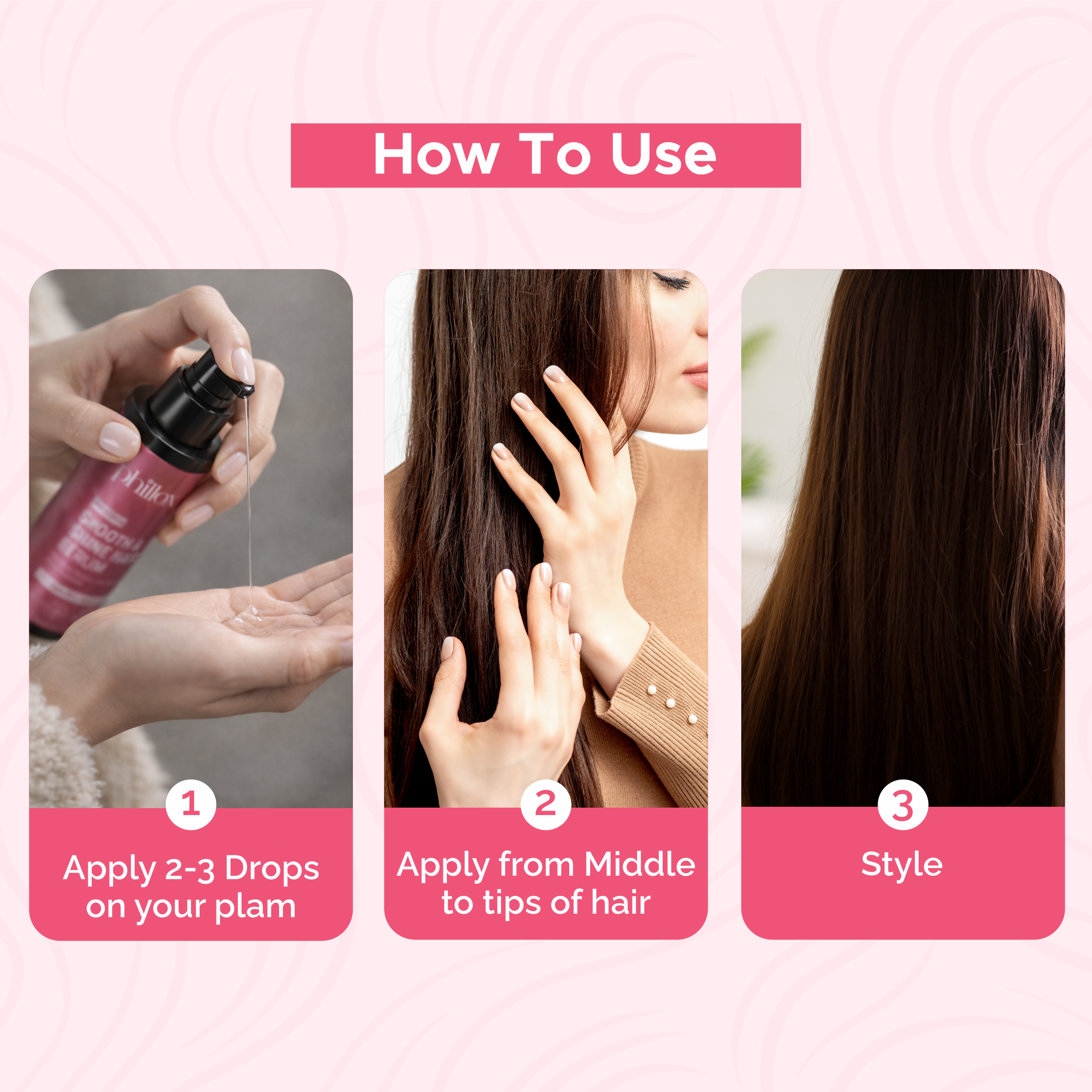 Phillox Smooth & Shine Serum Women