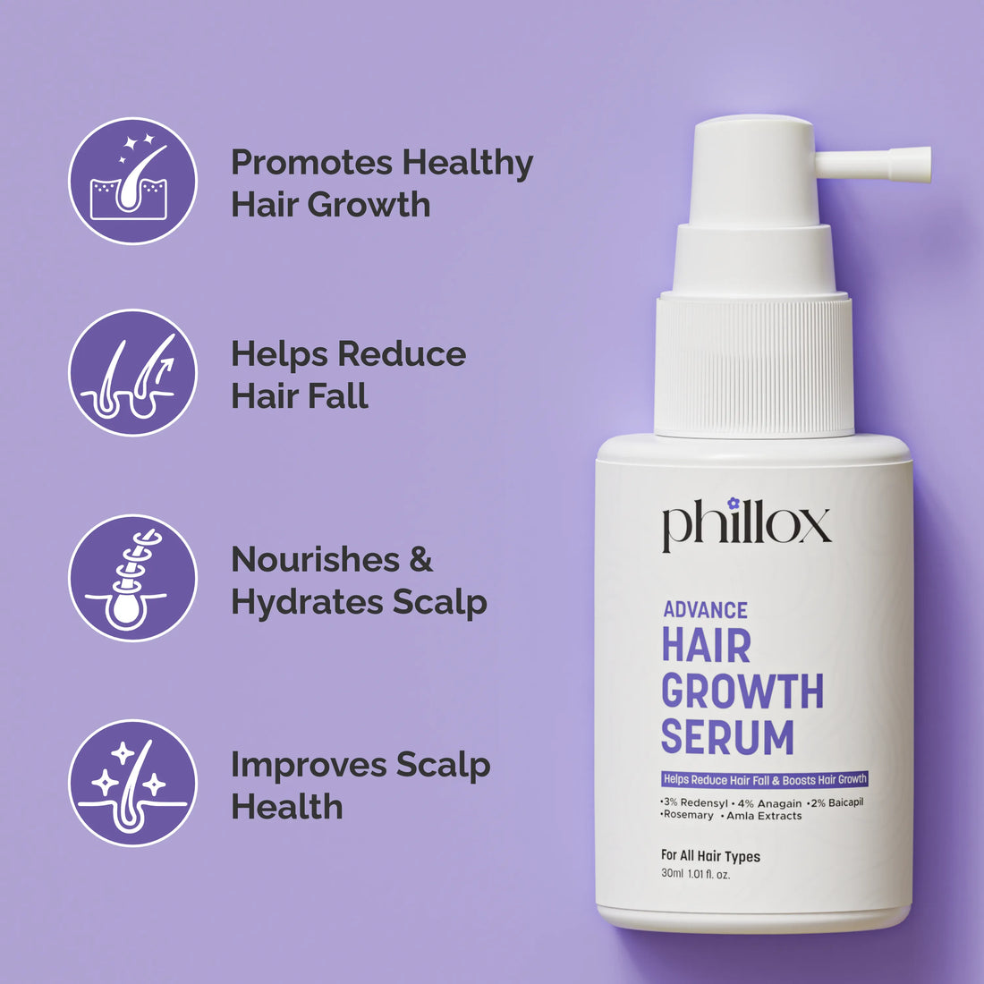 Phillox Hair Growth Serum